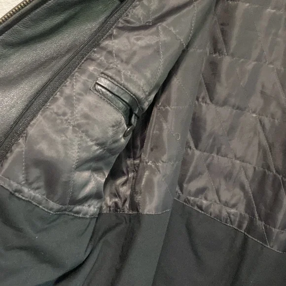 Wilson’s Leather , Black Leather Fully Lined Jacket Size Chart in pics - Picture 8 of 13